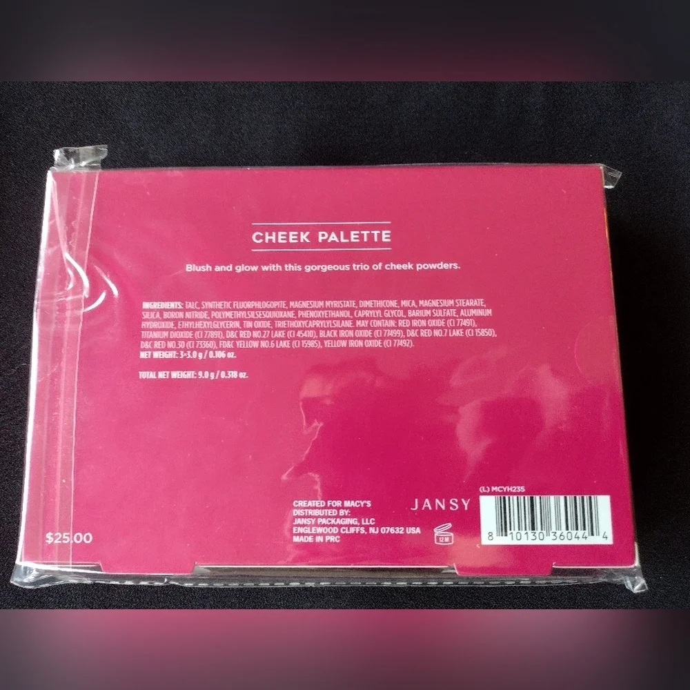 Macy's Cheek Palette - Pink Shades